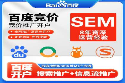百度竞价包年推广策略——某行业巨头的成功经验
